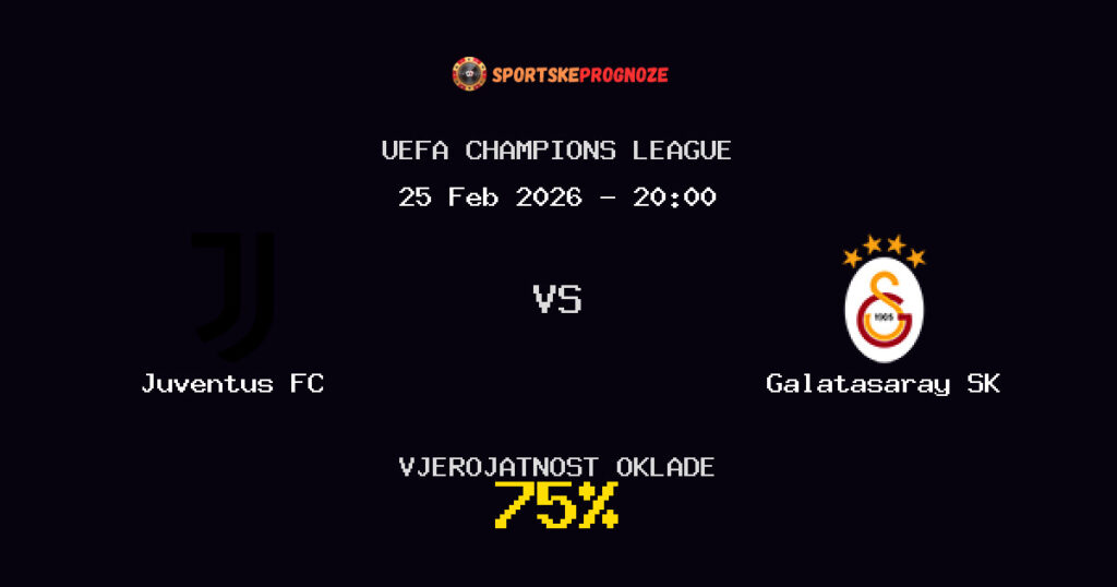 Juventus FC vs Galatasaray SK Prognoza Utakmice - UEFA Champions League - Saveti Za Klađenje