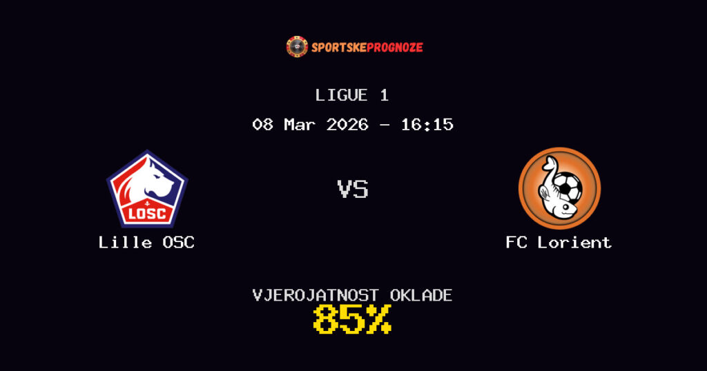 Lille OSC vs FC Lorient Prognoza Utakmice - Ligue 1 - Saveti Za Klađenje