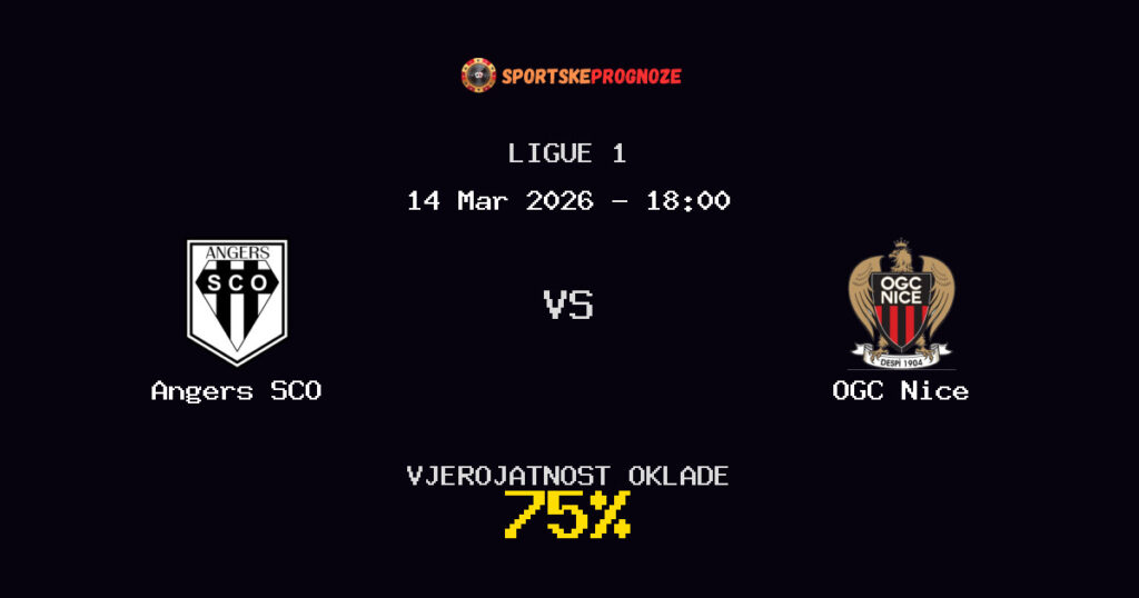 Angers SCO vs OGC Nice Prognoza Utakmice - Ligue 1 - Saveti Za Klađenje