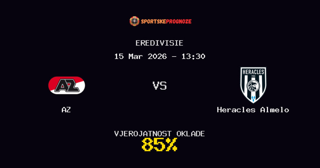 AZ vs Heracles Almelo Prognoza Utakmice - Eredivisie - Saveti Za Klađenje