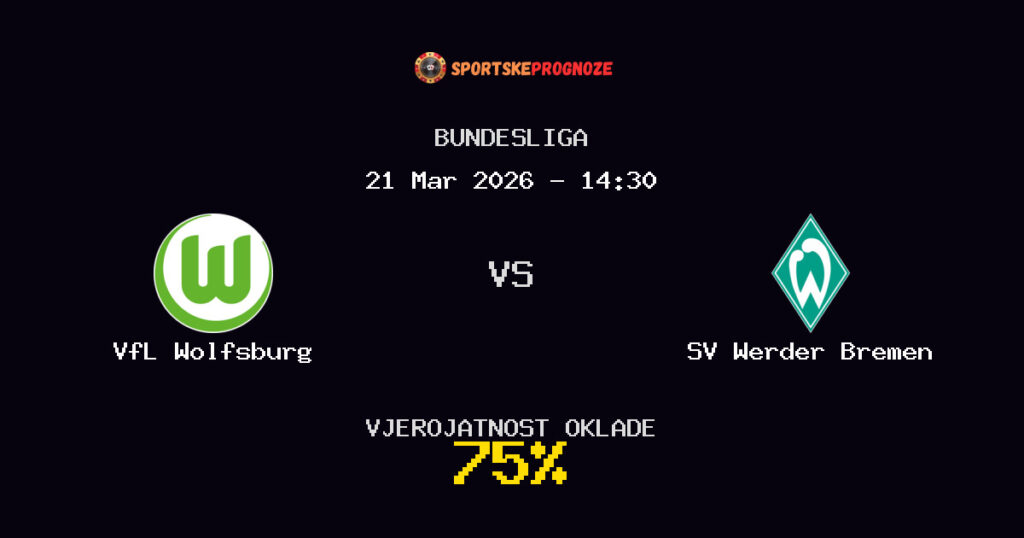 VfL Wolfsburg vs SV Werder Bremen Prognoza Utakmice - Bundesliga - Saveti Za Klađenje
