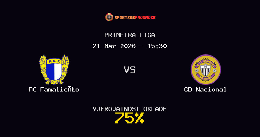 FC Famalicão vs CD Nacional Prognoza Utakmice - Primeira Liga - Saveti Za Klađenje