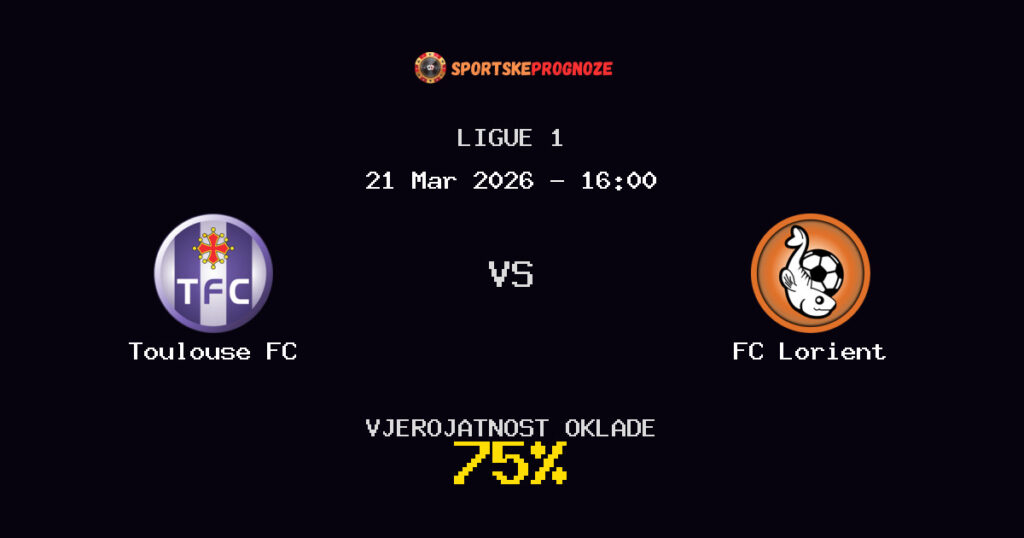 Toulouse FC vs FC Lorient Prognoza Utakmice - Ligue 1 - Saveti Za Klađenje