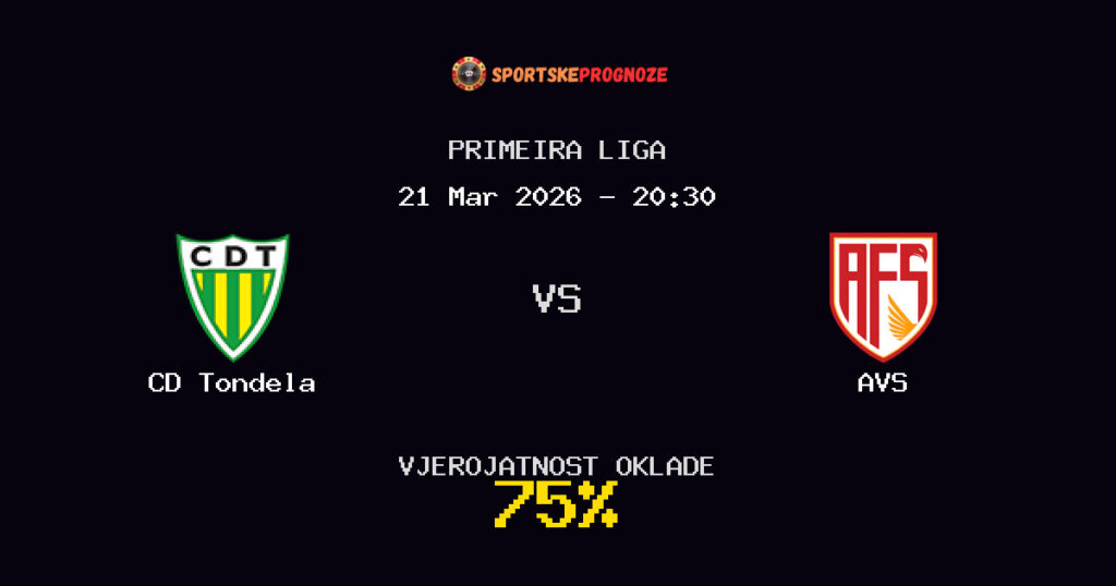 CD Tondela vs AVS Prognoza Utakmice - Primeira Liga - Saveti Za Klađenje