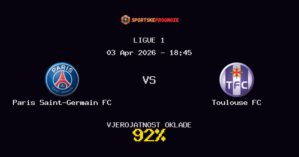 Paris Saint-Germain FC vs Toulouse FC Prognoza Utakmice - Ligue 1 - Saveti Za Klađenje