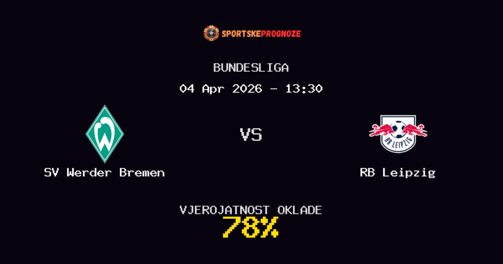 SV Werder Bremen vs RB Leipzig Prognoza Utakmice - Bundesliga - Saveti Za Klađenje
