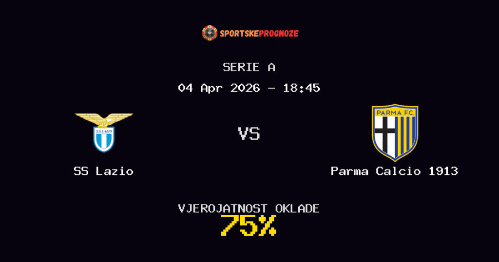 SS Lazio vs Parma Calcio 1913 Prognoza Utakmice - Serie A - Saveti Za Klađenje