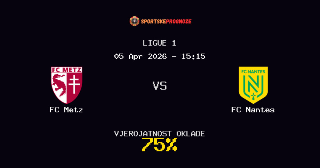 FC Metz vs FC Nantes Prognoza Utakmice - Ligue 1 - Saveti Za Klađenje