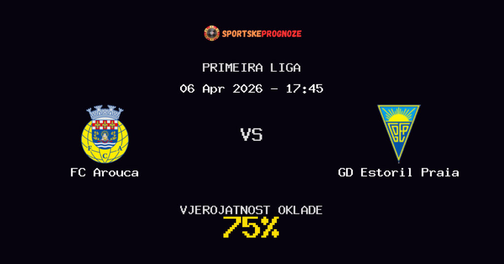FC Arouca vs GD Estoril Praia Prognoza Utakmice - Primeira Liga - Saveti Za Klađenje