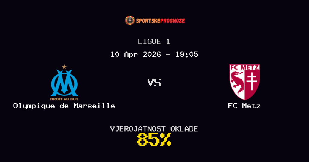 Olympique de Marseille vs FC Metz Prognoza Utakmice - Ligue 1 - Saveti Za Klađenje