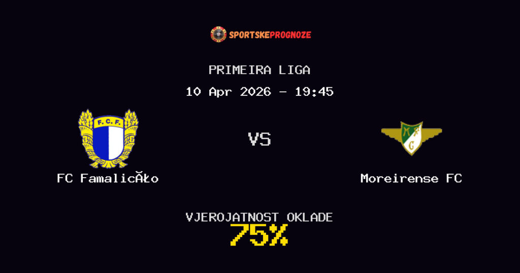 FC Famalicão vs Moreirense FC Prognoza Utakmice - Primeira Liga - Saveti Za Klađenje