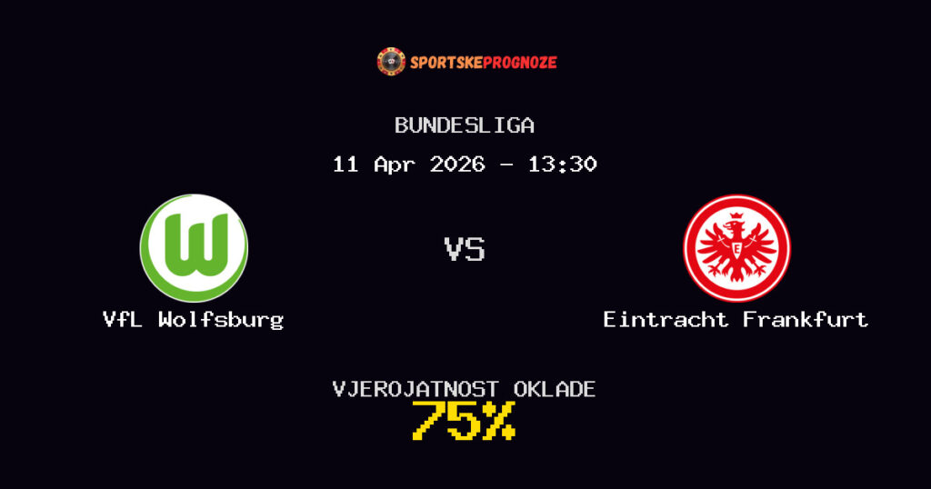 VfL Wolfsburg vs Eintracht Frankfurt Prognoza Utakmice - Bundesliga - Saveti Za Klađenje