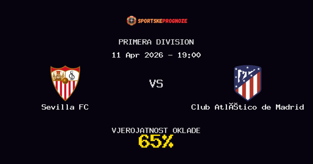 Sevilla FC vs Club Atlético de Madrid Prognoza Utakmice - Primera Division - Saveti Za Klađenje