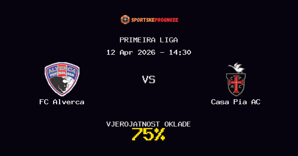 FC Alverca vs Casa Pia AC Prognoza Utakmice - Primeira Liga - Saveti Za Klađenje