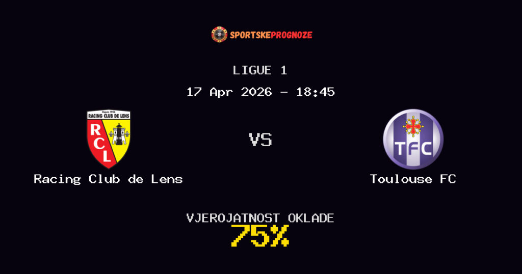 Racing Club de Lens vs Toulouse FC Prognoza Utakmice - Ligue 1 - Saveti Za Klađenje