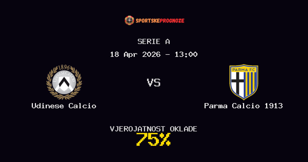 Udinese Calcio vs Parma Calcio 1913 Prognoza Utakmice - Serie A - Saveti Za Klađenje