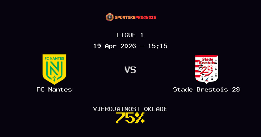 FC Nantes vs Stade Brestois 29 Prognoza Utakmice - Ligue 1 - Saveti Za Klađenje