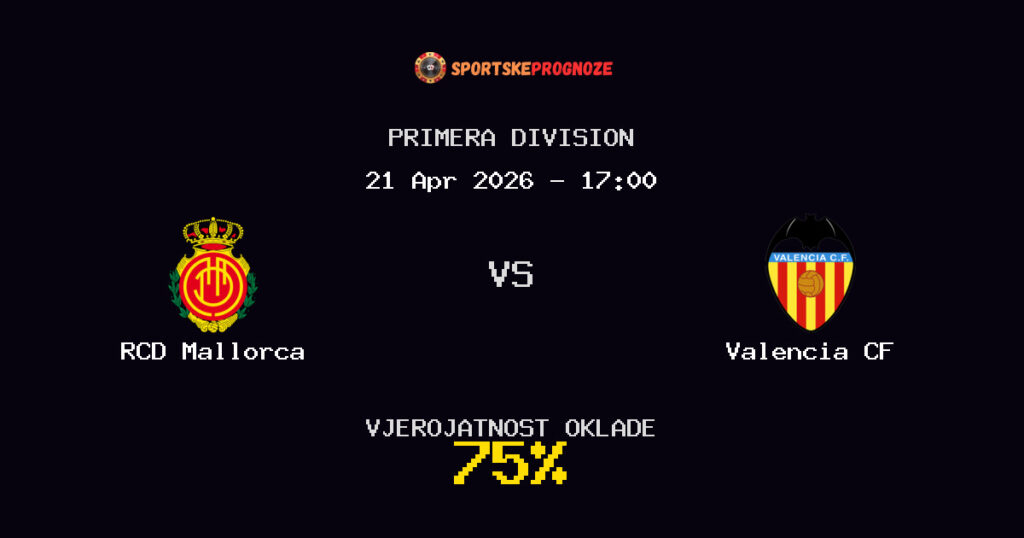 RCD Mallorca vs Valencia CF Prognoza Utakmice - Primera Division - Saveti Za Klađenje