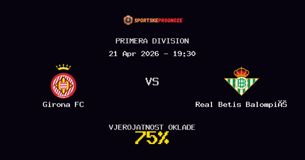 Girona FC vs Real Betis Balompié Prognoza Utakmice - Primera Division - Saveti Za Klađenje
