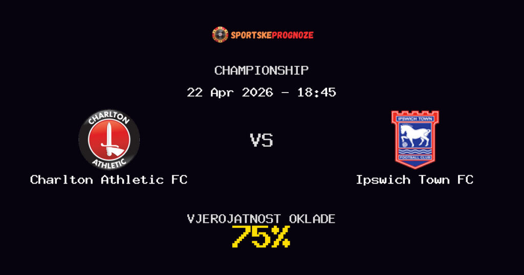 Charlton Athletic FC vs Ipswich Town FC Prognoza Utakmice - Championship - Saveti Za Klađenje