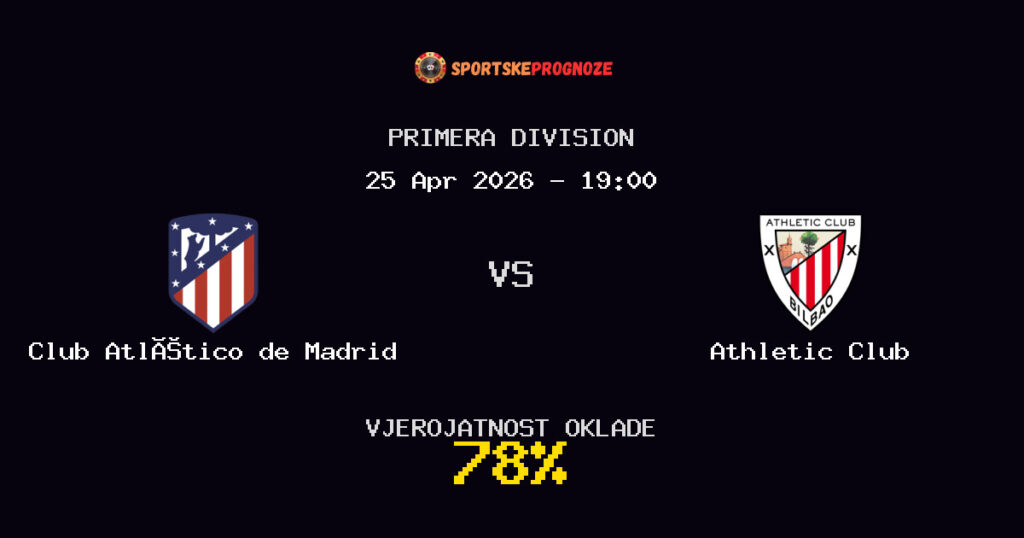 Club Atlético de Madrid vs Athletic Club Prognoza Utakmice - Primera Division - Saveti Za Klađenje