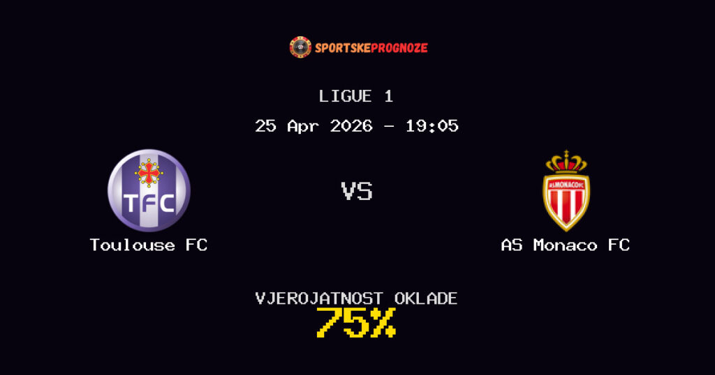 Toulouse FC vs AS Monaco FC Prognoza Utakmice - Ligue 1 - Saveti Za Klađenje