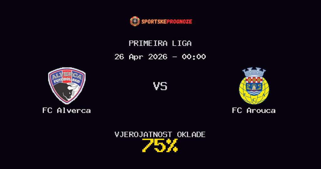 FC Alverca vs FC Arouca Prognoza Utakmice - Primeira Liga - Saveti Za Klađenje