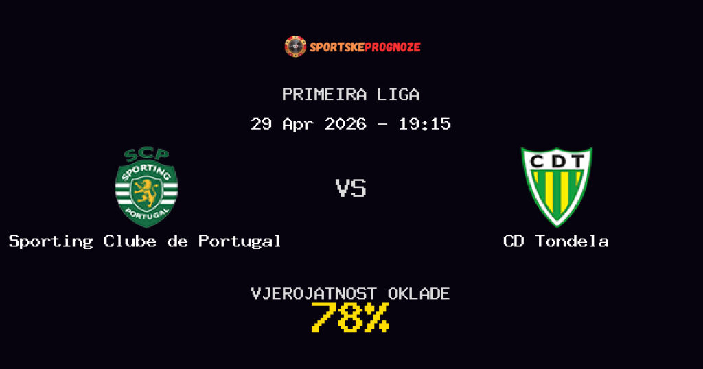 Sporting Clube de Portugal vs CD Tondela Predviđanje Utakmice - Primeira Liga - Savjeti za Klađenje