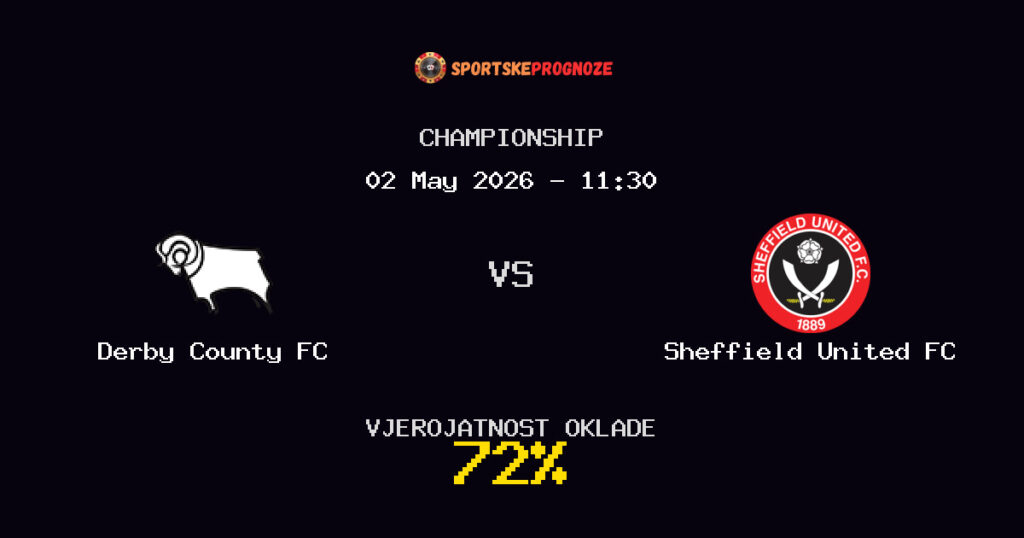 Derby County FC vs Sheffield United FC Predviđanje Utakmice - Championship - Savjeti za Klađenje