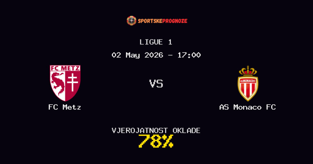 FC Metz vs AS Monaco FC Predviđanje Utakmice - Ligue 1 - Savjeti za Klađenje