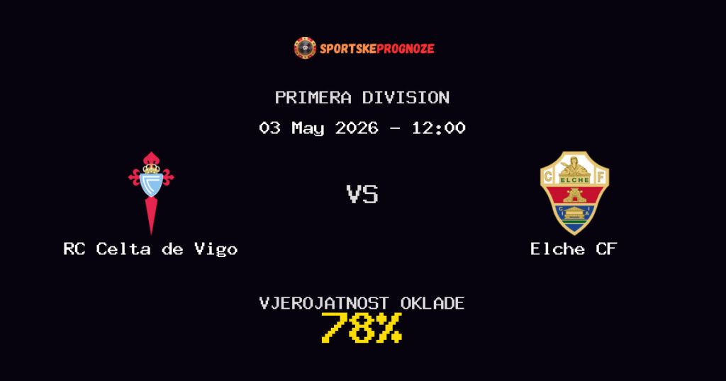 RC Celta de Vigo vs Elche CF Predviđanje Utakmice - Primera Division - Savjeti za Klađenje