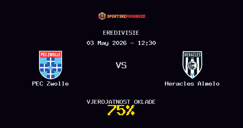 PEC Zwolle vs Heracles Almelo Predviđanje Utakmice - Eredivisie - Savjeti za Klađenje