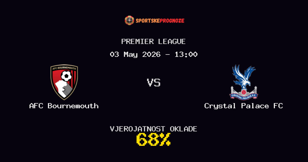 AFC Bournemouth vs Crystal Palace FC Predviđanje Utakmice - Premier League - Savjeti za Klađenje