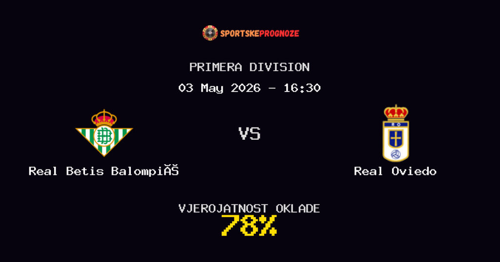 Real Betis Balompié vs Real Oviedo Predviđanje Utakmice - Primera Division - Savjeti za Klađenje