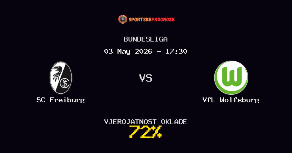 SC Freiburg vs VfL Wolfsburg Predviđanje Utakmice - Bundesliga - Savjeti za Klađenje