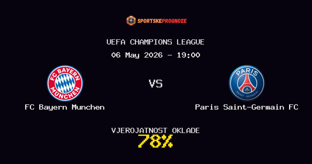 FC Bayern Munchen vs Paris Saint-Germain FC Predviđanje Utakmice - UEFA Champions League - Savjeti za Klađenje