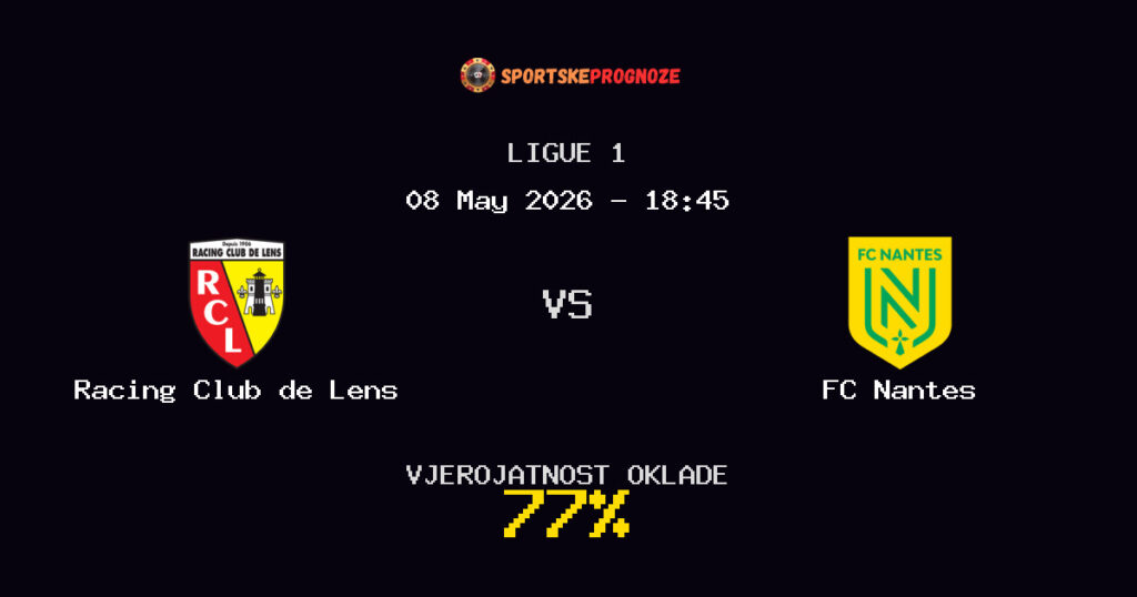 Racing Club de Lens vs FC Nantes Predviđanje Utakmice - Ligue 1 - Savjeti za Klađenje