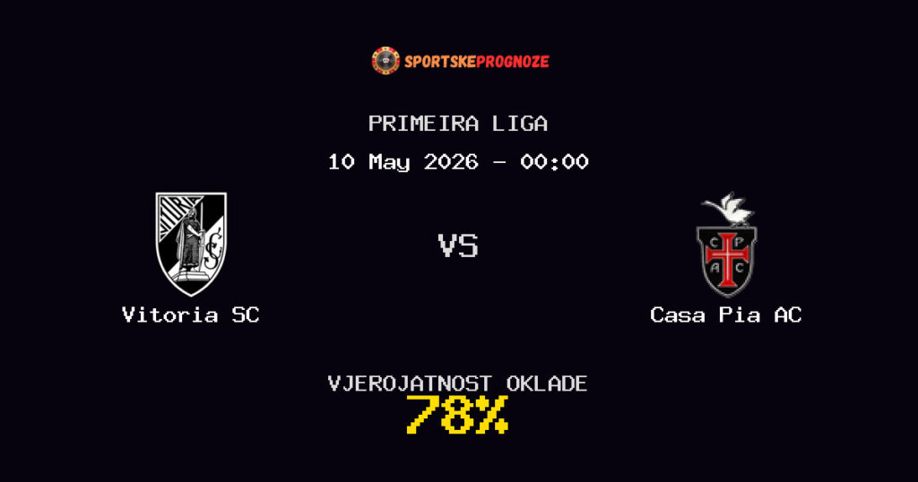 Vitoria SC vs Casa Pia AC Predviđanje Utakmice - Primeira Liga - Savjeti za Klađenje