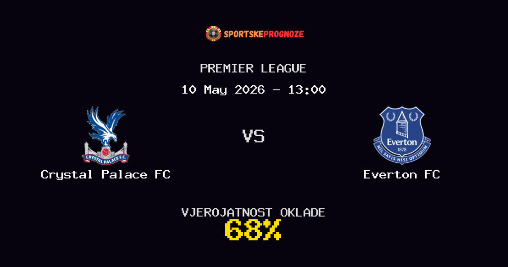 Crystal Palace FC vs Everton FC Predviđanje Utakmice - Premier League - Savjeti za Klađenje