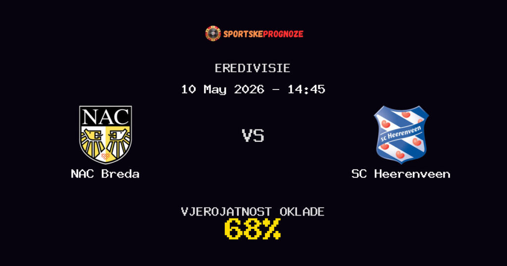 NAC Breda vs SC Heerenveen Predviđanje Utakmice - Eredivisie - Savjeti za Klađenje