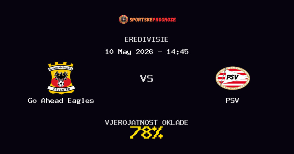 Go Ahead Eagles vs PSV Predviđanje Utakmice - Eredivisie - Savjeti za Klađenje