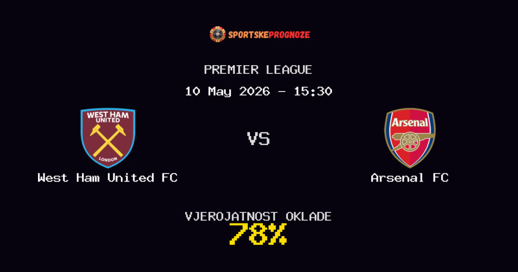 West Ham United FC vs Arsenal FC Predviđanje Utakmice - Premier League - Savjeti za Klađenje