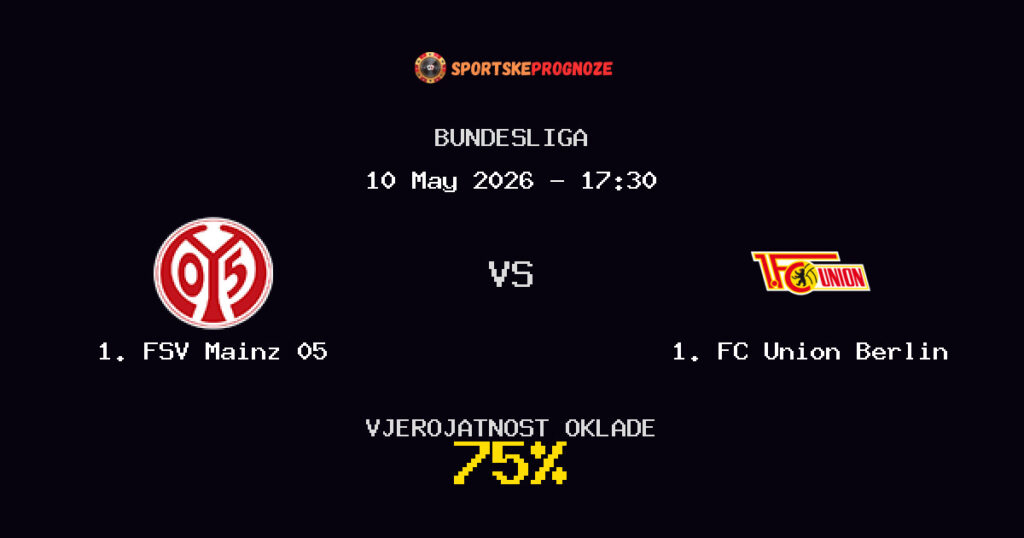 1. FSV Mainz 05 vs 1. FC Union Berlin Predviđanje Utakmice - Bundesliga - Savjeti za Klađenje