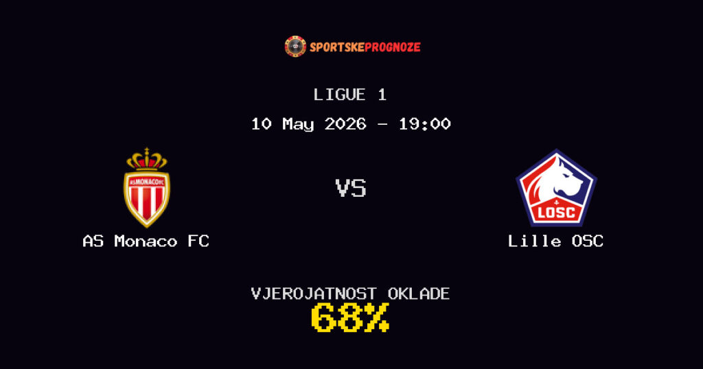 AS Monaco FC vs Lille OSC Predviđanje Utakmice - Ligue 1 - Savjeti za Klađenje