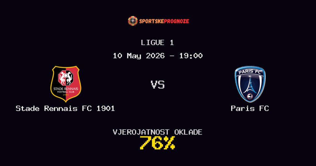 Stade Rennais FC 1901 vs Paris FC Predviđanje Utakmice - Ligue 1 - Savjeti za Klađenje