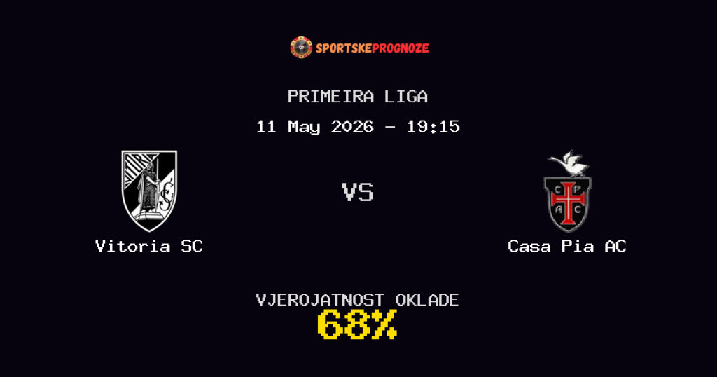 Vitoria SC vs Casa Pia AC Predviđanje Utakmice - Primeira Liga - Savjeti za Klađenje