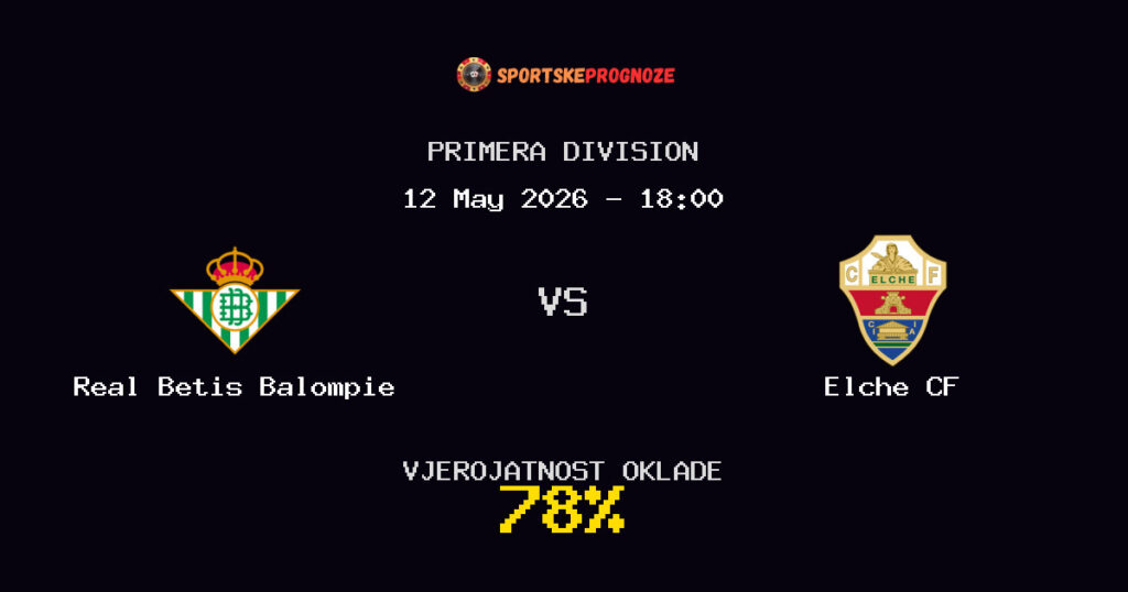 Real Betis Balompie vs Elche CF Predviđanje Utakmice - Primera Division - Savjeti za Klađenje