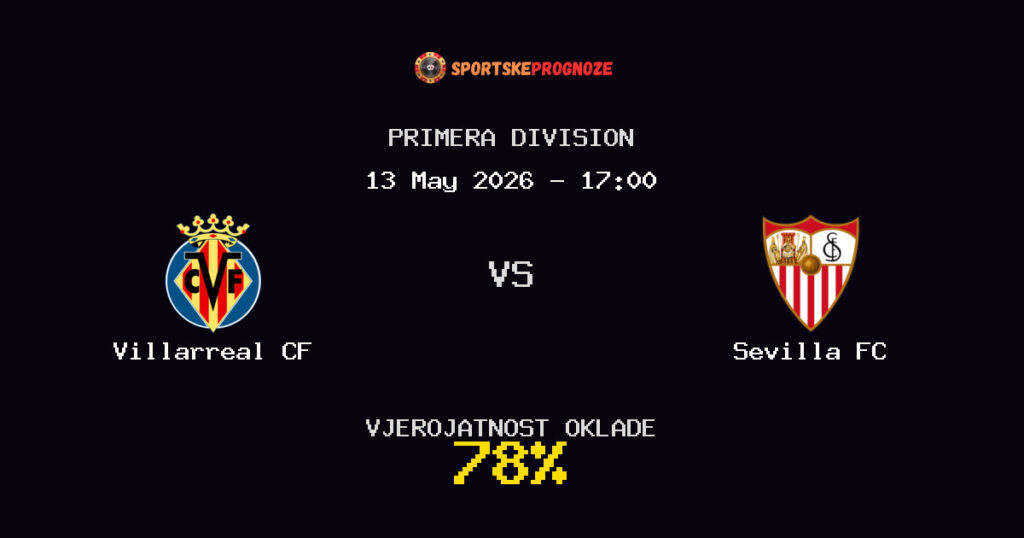 Villarreal CF vs Sevilla FC Predviđanje Utakmice - Primera Division - Savjeti za Klađenje