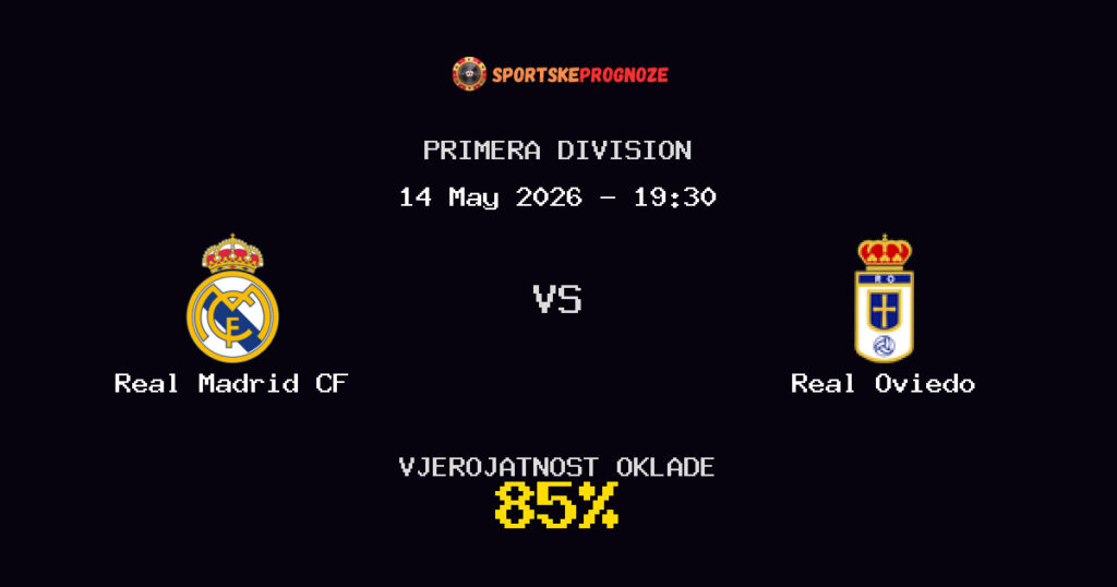 Real Madrid CF vs Real Oviedo Predviđanje Utakmice - Primera Division - Savjeti za Klađenje