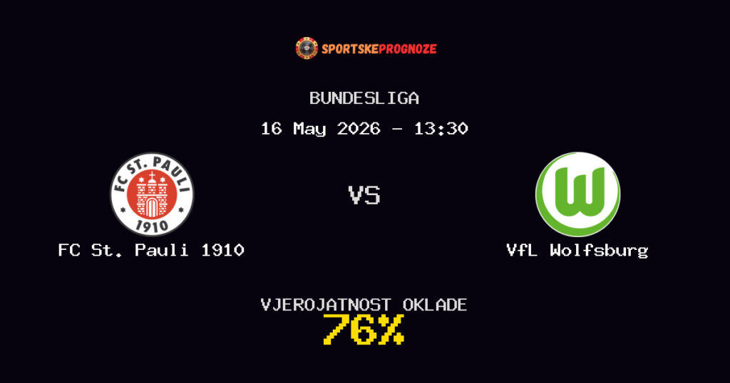 FC St. Pauli 1910 vs VfL Wolfsburg Predviđanje Utakmice - Bundesliga - Savjeti za Klađenje